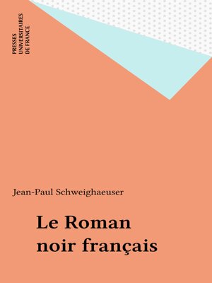 cover image of Le Roman noir français